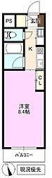 ワコーパレス善光寺下 1Kの間取図画像
