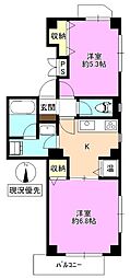 メゾン光和 2Kの間取図画像