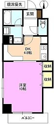 ダイビシマンション 1DKの間取図画像