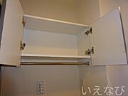 洗濯機置場上部収納