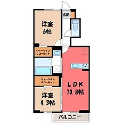 JR信越本線 北高崎駅 徒歩11分 1階/-