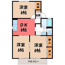 プルミエ・ラムール A 2階