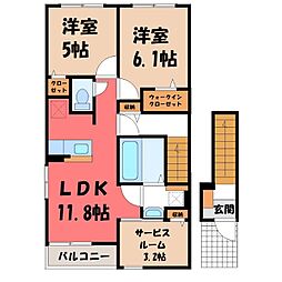 フロレゾン 桜 2階
