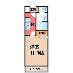 JR両毛線 国定駅 徒歩7分 1階/-