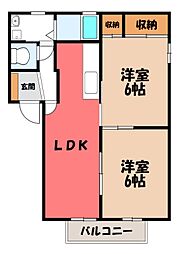 シャンテリーベン C 2階