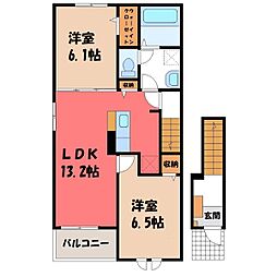 ルパルク II 2階