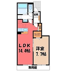 フローレス コート II 1階/-