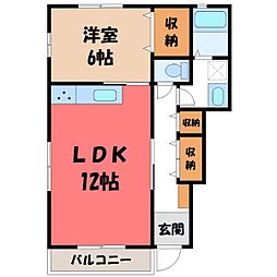 JR両毛線 国定駅 徒歩30分 1階/-