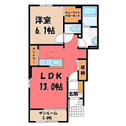 JR両毛線 駒形駅 3.6km
