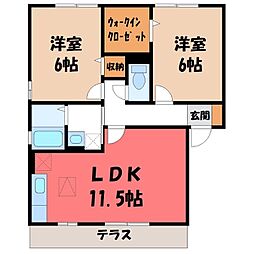 JR信越本線 高崎駅 バス23分 棟高東下車 徒歩4分 1階/-