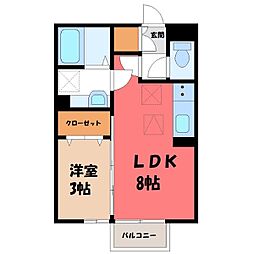 JR両毛線 新前橋駅 バス7分 棟高東下車 徒歩11分