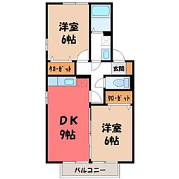 藤ノ木ハウス A 1階/-