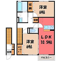 JR八高線 群馬藤岡駅 徒歩5分 2階/-