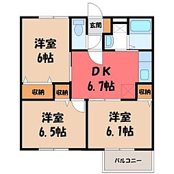 ツインヒルズ A 1階