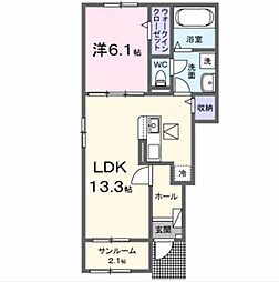パークアクシス藤岡・E 1階