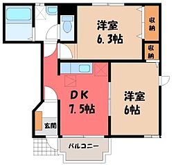 ノースコート B 1階