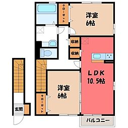 プシュケ 2階