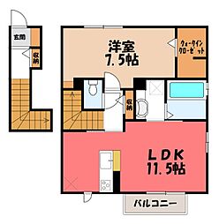 ノーブルシャイン B 2階