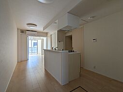 ヴィラ・ソレイユ B 1階1LDKのリビング/ダイニング