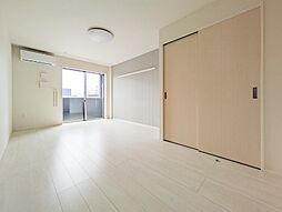 ヴィラ・ソレイユ A 1階1Kのリビング/ダイニング