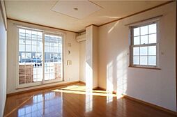 テラス田園 A 1階2DKのリビング/ダイニング