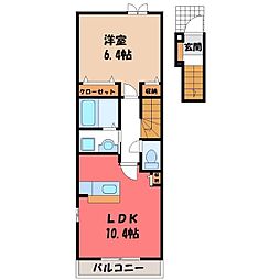 カーサ プラシード I 2階