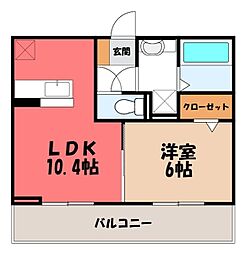 JR信越本線 北高崎駅 徒歩17分 3階/-