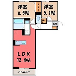 D-Gran矢中町 2階