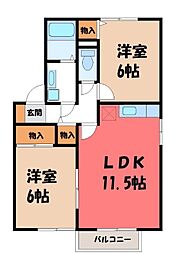 サンライズヒル C 2階/-