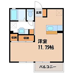 ルミナス 2階/-