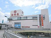 松坂屋高槻店 徒歩25分。 1970m