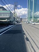 前面道路