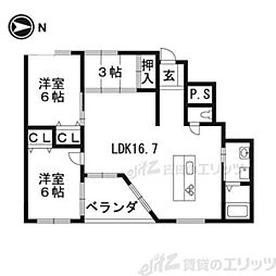 ウォールデンヒルズ 3LDKの間取図画像