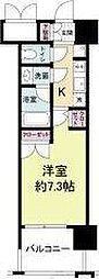 PARKFLATSESAKA 1Kの間取図画像