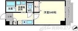 M・緑地 1Kの間取図画像