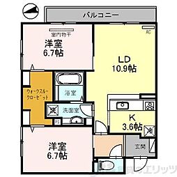 ガーデンパレス箕面　B