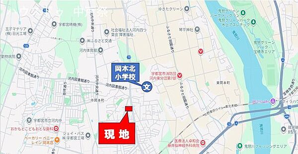 地図を拡大表示