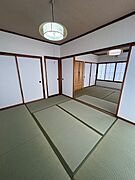 和室続き間（７帖）畳表替えしました