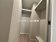 北東側洋室にはウォークインクローゼット(1)アリ