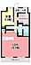 間取り：1LDKの間取り