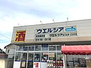 ドラッグストア 850m ウエルシア大洗磯浜店
