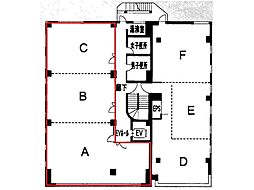 北村第二ビルの間取図画像