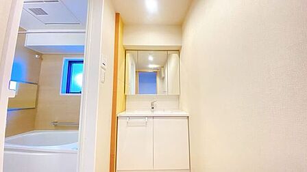 シャンプードレッサー付き洗面台が付いております◎