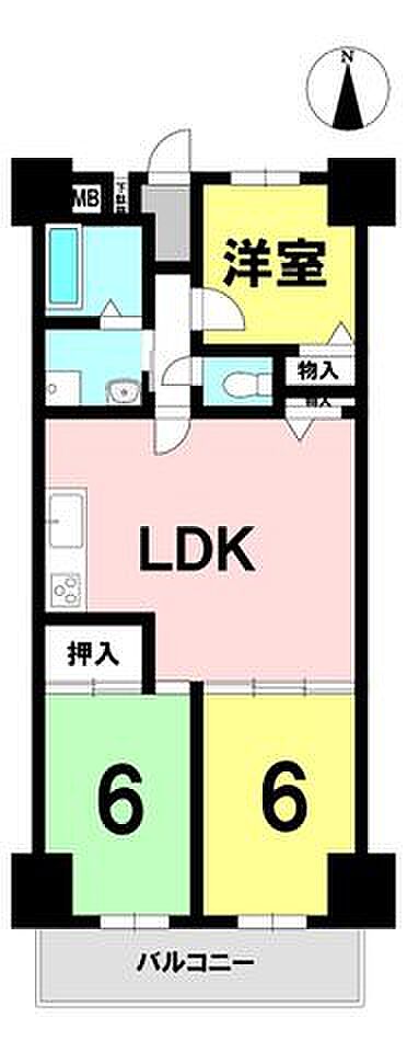 3LDKの間取り