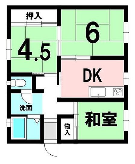 3DKの間取り