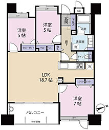 間取図画像 3LDK