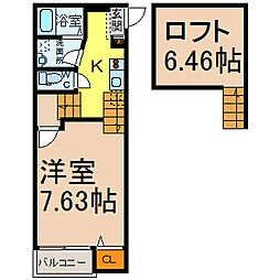 Creo堀田弐番館 1階/-