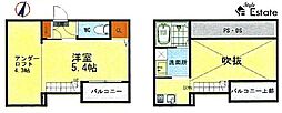 プレミア清水 1SKの間取図画像
