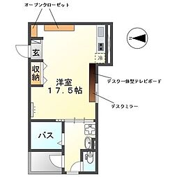 カーサ　ベルデ 2階/-