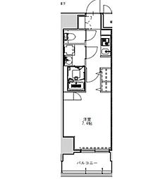 名古屋市東区泉2丁目マンション 1Kの間取図画像